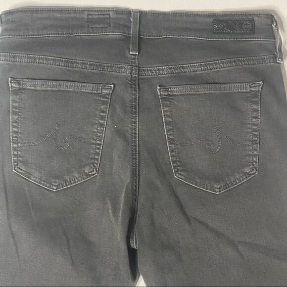 Adriano Goldschmeid | Gray Denim High Rise Farrah Skinny Jeans - Picture 7 of 8